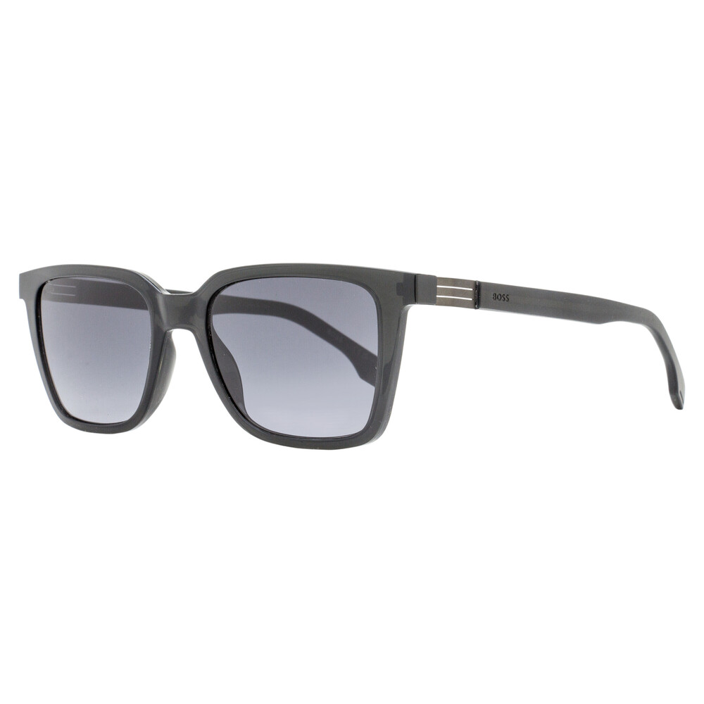Boss Rectangular Sunglasses B1574S KB79O Transparent Gray 53mm